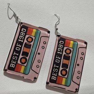 Best of 1980s Casette Earings